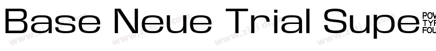 Base Neue Trial Supe字体转换